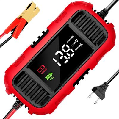 Motorcycle Battery Charger 12V Automotive Motorcycle Charger Trickle Charger for Motorcycle Smart Car Battery Charger