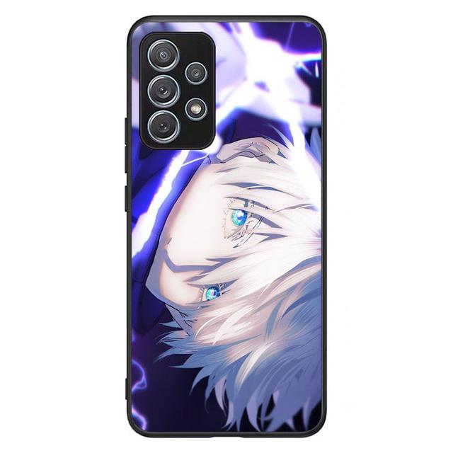 Pouzdro na telefon Jujutsu Kaisen pro Samsung Galaxy A02 A03s A10 A20 A21s A31 A40 A41 A42 A50 A51 A52 A70 A71 A72 A32 A22 A82