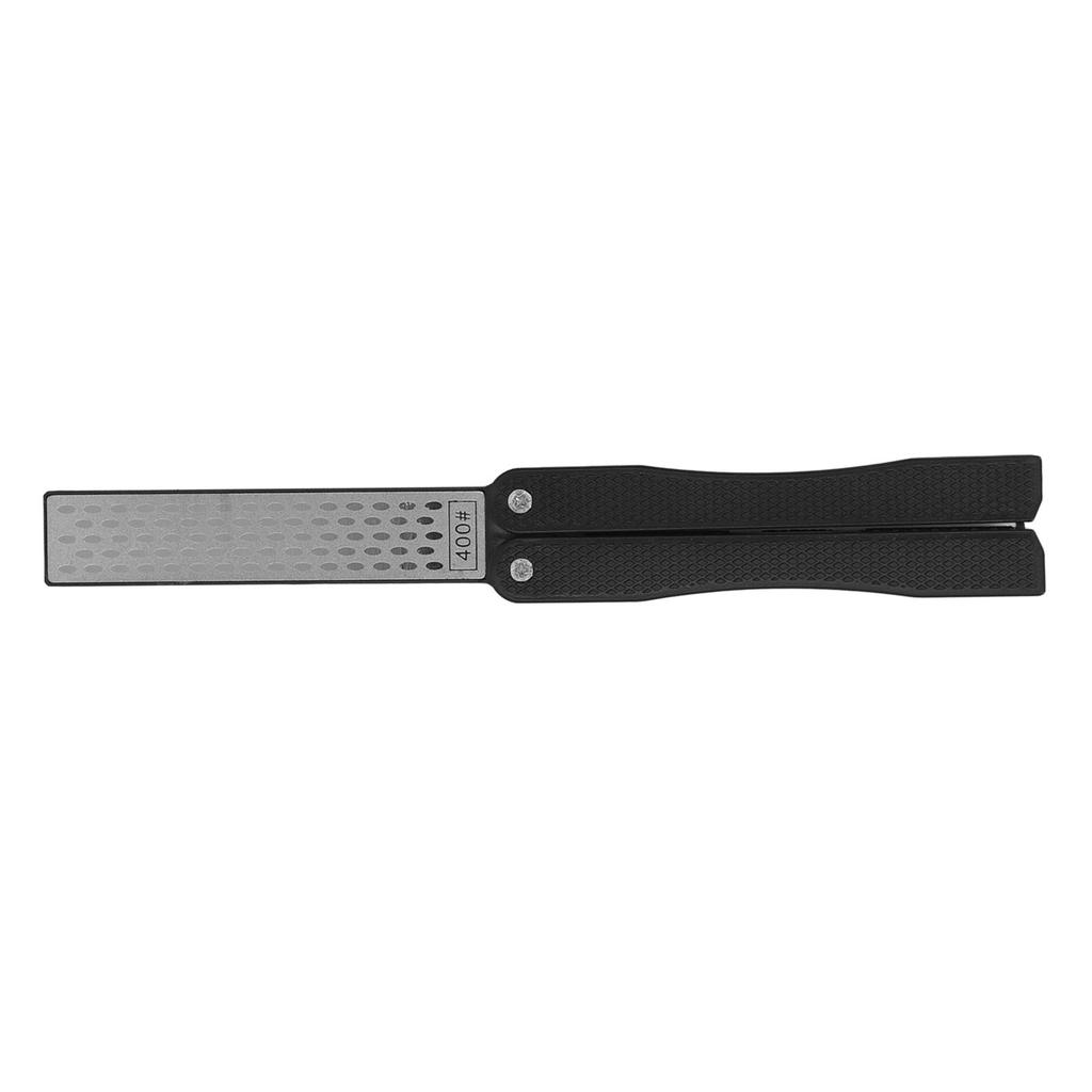 Knife Sharpener Foldable Fan Shaped Adamas Material Lightweight Portable Knife Sharpener for