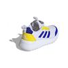 Adidas Activeflex Boa 3.0 Comfortable Versatile Shock Absorbing Durable Low Top Kids Running Shoes Kids Running Shoes White Blue Yellow ID3376
