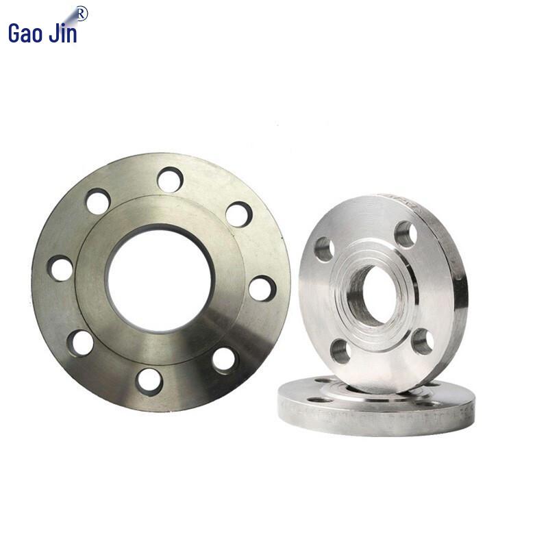 Gaojin Forged Carbon Steel RF Plate Flat Welding Flange