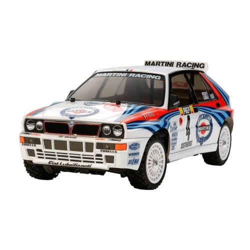 

Tamiya 1/10 Scale Electric R/C Car Series No. 570 Lancia Delta Integrale (TT-02 Chassis) On-Road Model 58570