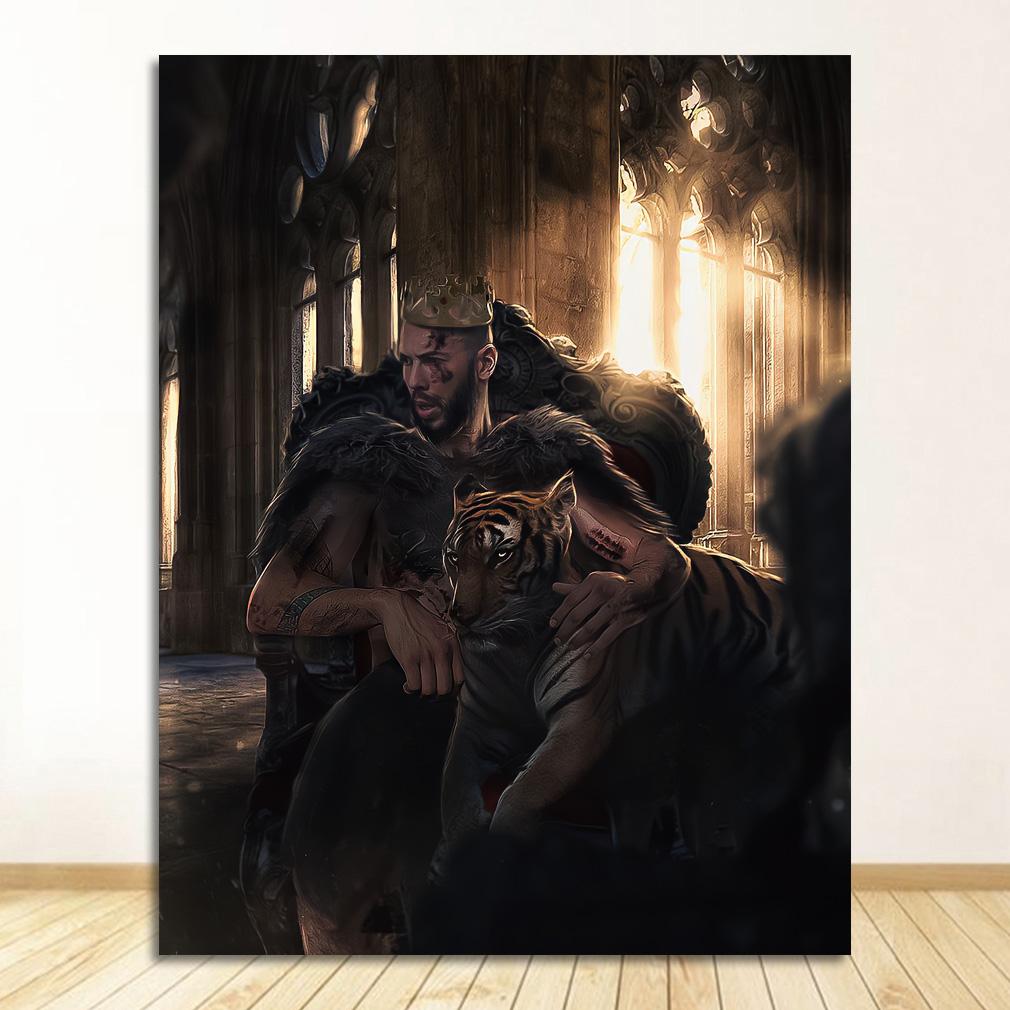 Emory Andrew Tate Jr. 限定版アート 99/100 + a Andrew Tate Motivational Posters Wall Art Merch Unframed
