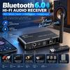 USB Playback Bluetooth Audio Receiver Bluetooth 6.0 Wireless Music Converter  TV Audio