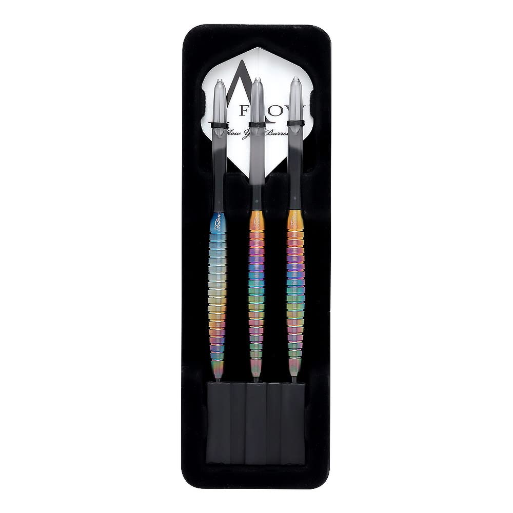 Dynasty BLACK LINE Coating Type Fallon3 MG Fallon 3 MG STEEL 23g Fallon Sherlock Player Model Dart Barrel Dart Set A-FLOW