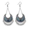 Bohemian Ethnic Tassel Earrings - Elegant High-End Retro Style for Women