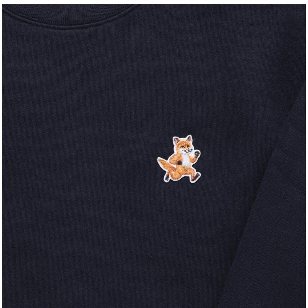 MaiSon KitSune Mw00309km0307 P476 Speedy Fox Patch Women S SweatShirt
