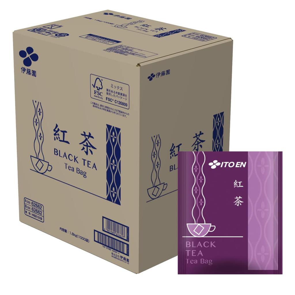 Itoen Schwarztee Teebeutel x 1000 Beutel für den gewerblichen Gebrauch 1,8g