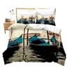 Sailing Ship Pattern Duvet Cover Set 3D Print Boat For Boys Teen Adult Bedding Set Polyester Comforter Cover Full King Twin Size