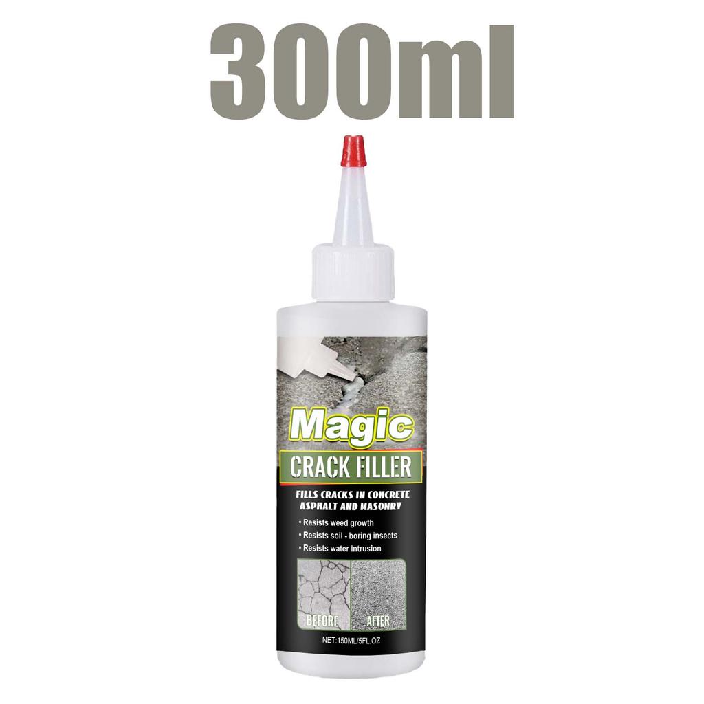 150ml Magic Concrete Crack Filler Water Activated Dry Powder Driveway Sealer Asphalt Masonry Joint Repair Waterproof Sealant