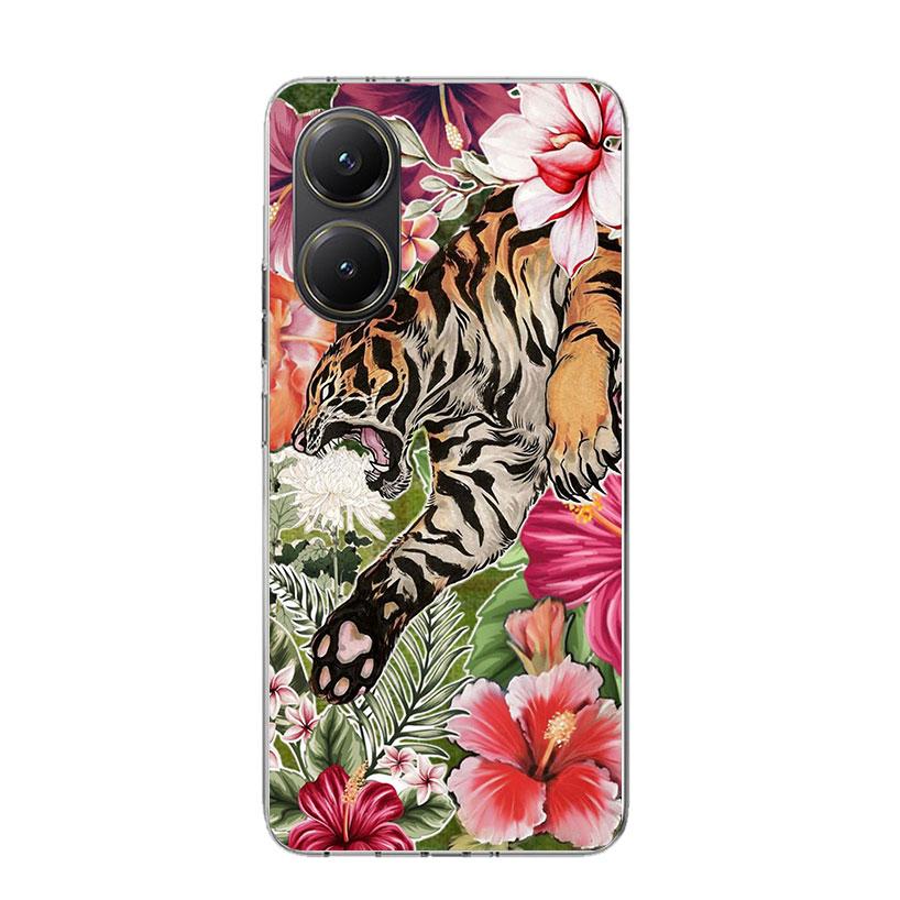 Superior Tiger Pattern Art Phone Case For Xiaomi Poco X7 X6 X5 Pro F7 Ultra Redmi 15C 15 13 13C 12 12C 10 10A 10C 9 9A 9C 9T Cov