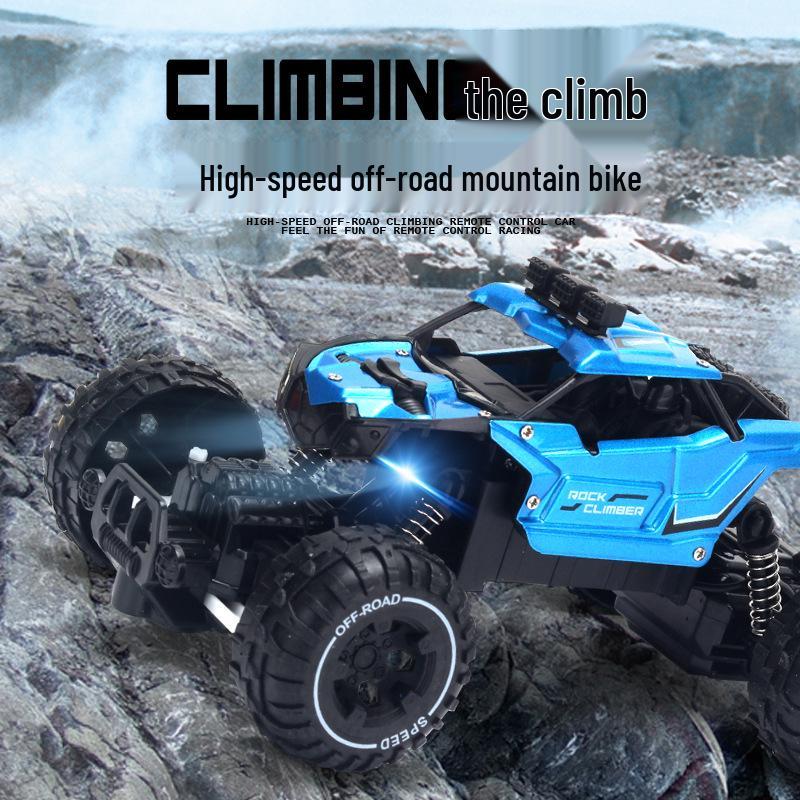 Cross-Border Children's Rechargeable Alloy Off-Road Remote Control Climbing Car Toy Gift