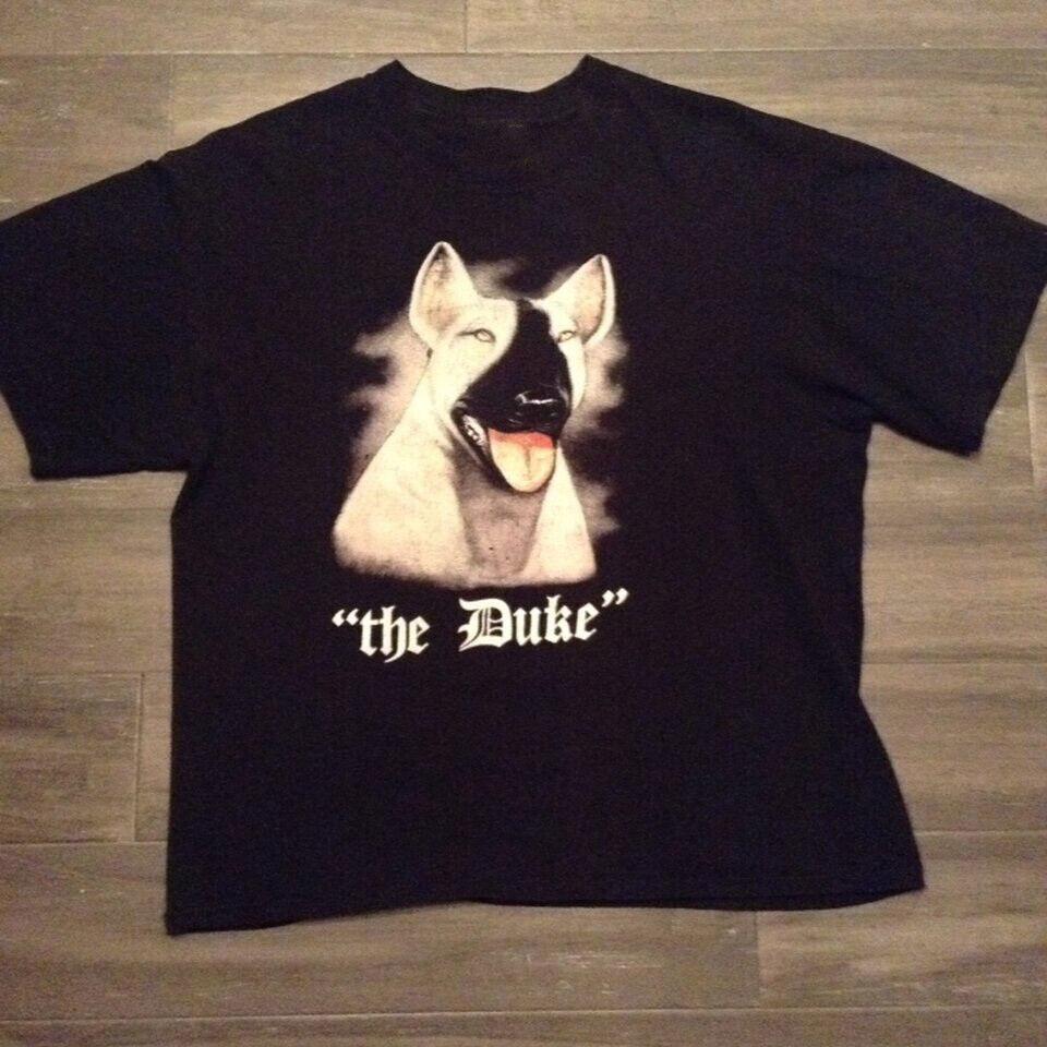 Vintage The Duke Dave Brockie Shirt Short Sleeve Black Unisex Unisex T-Shirt