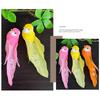1Pcs Cute Artificial Birds Artificial Foam Feather Mini Birds Models Tit DIY Craft Home Garden Wedding Party Ornament Decoration