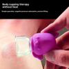 1/3 st Silikon Koppningskoppar Massage Vakuum Sug Koppningskoppar För Ansiktshudlyft Kropp Ben Arm Rygg Axel Muskel