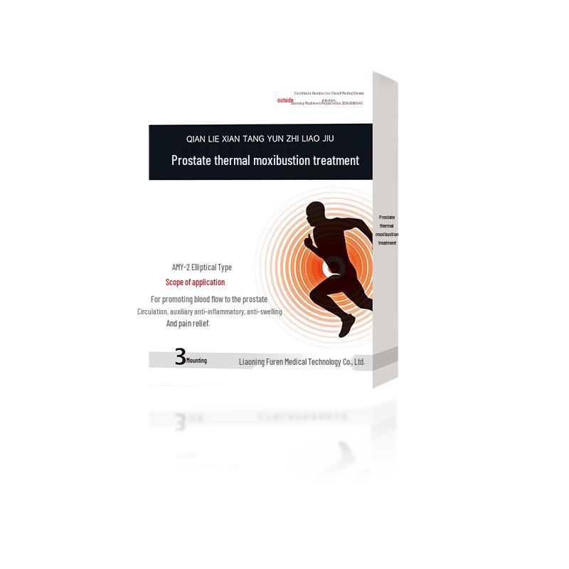 Prostate Moxibustion Therapy Patch: Men's Hot Compress & Maintenance Patch