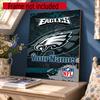 Philadelphia Eagles Customize Your Name Diamond Painting Round Diamond Rhinestones Mosaic Diamond Embroidery Wall Paintings Rhinestones Gift Frameless