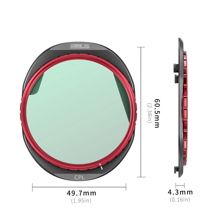 For DJI Mavic 4 Pro STARTRC CPL Lens Filter