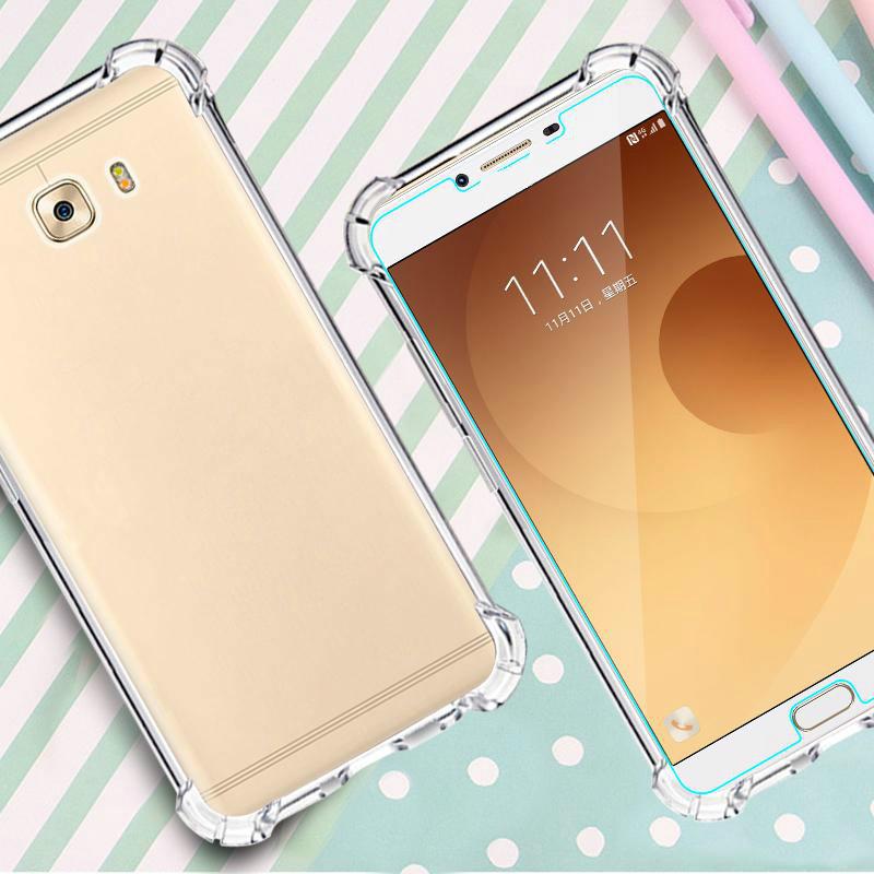 Pro Samsung Galaxy Note S9 Plus A6 A7 A8 J4 J6 J8 A3 A5 J3 J5 J7 J2 Nárazuvzdorný silikonový průhledný kryt