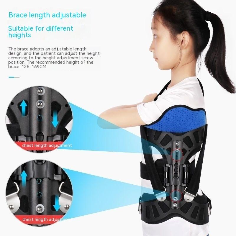 Children Adjustable Scoliosis Posture Corrector Back Postoperative Recovery Spinal Auxiliary Orthosis Health Care Device