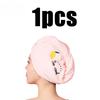 Quick-Dry Hair Hat  Super Absorbent Soft Towels Coral Fleece Shower Cap Bathroom Women Head Towels Girls Cute Dry Hair Bonnets