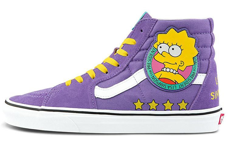 Sk8 The Simpsons x Sk8 Vans-Hi Lisa 4 Prez VN0A4BV617G 36