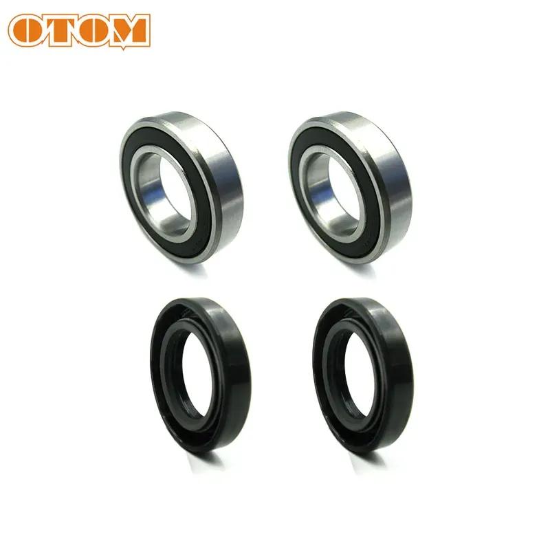 OTOM Motocross Front Wheel Bearing Hub Oil Seal For CR125R CRF250RX CRF450RX CRF450L CR500R Motorcycle Wheel Bearings and Seals