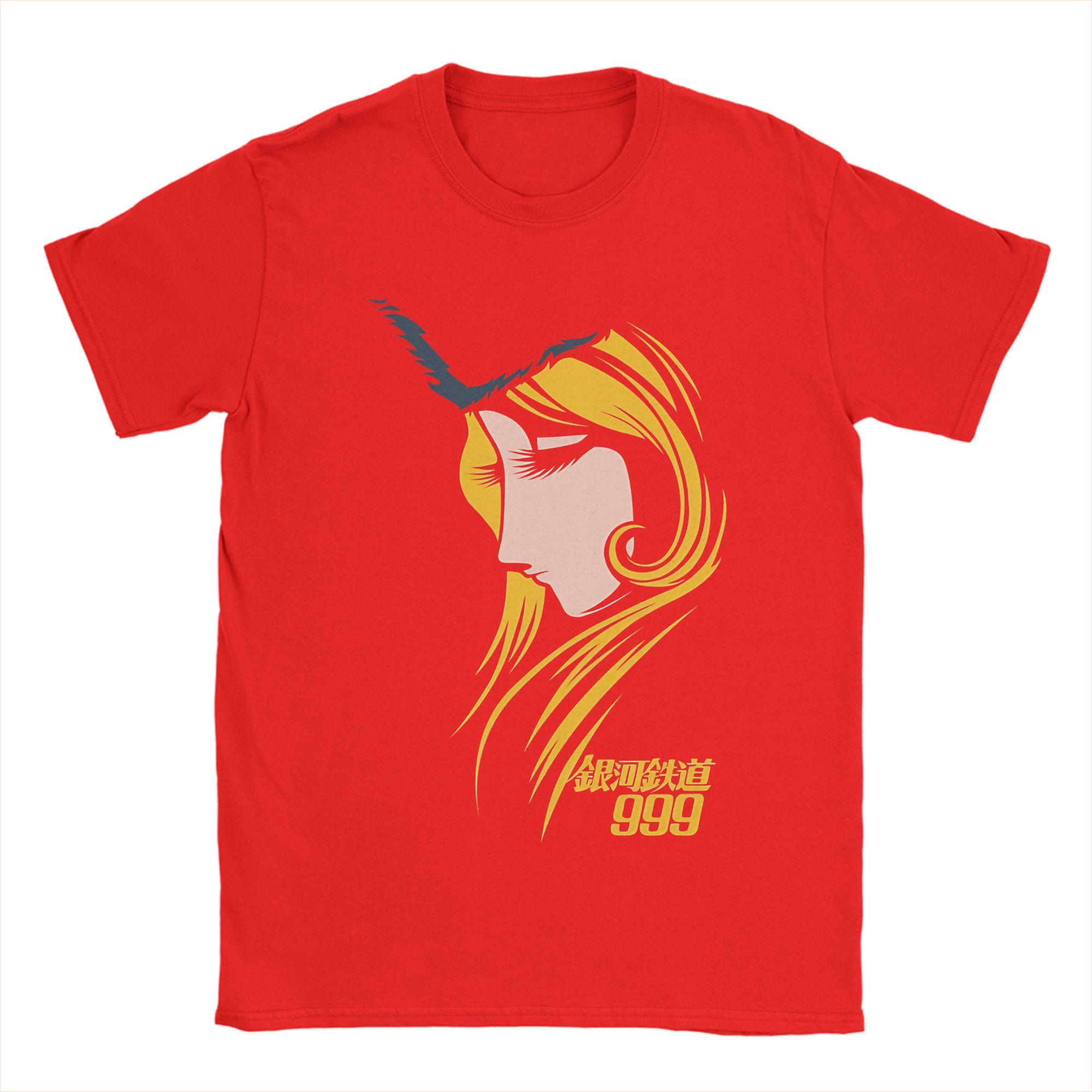 

167 Maetel Galaxy Express 999 Anime TShirt for Unisex Vintage Pure Cotton Tees Crewneck Short Sleeve T Shirt Printing Clothing S