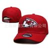 Unisex Embroidered Flat Brim Baseball Cap NFL Team Style Outdoor Sun Hat