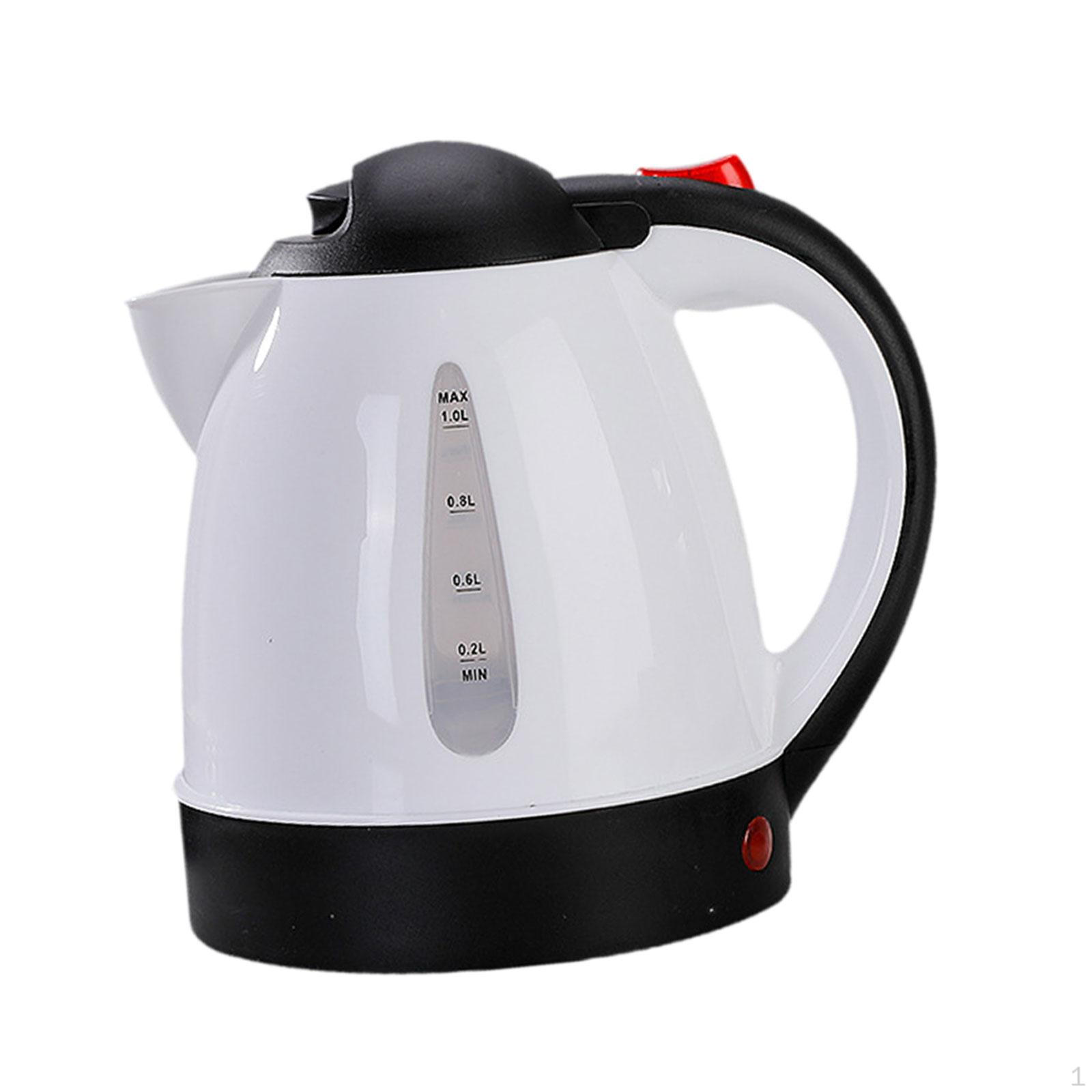 

Автомобильный электрический чайник кипятильник 1000 мл портативный нагревательный флакон для кемпинга самостоятельного вождения белый