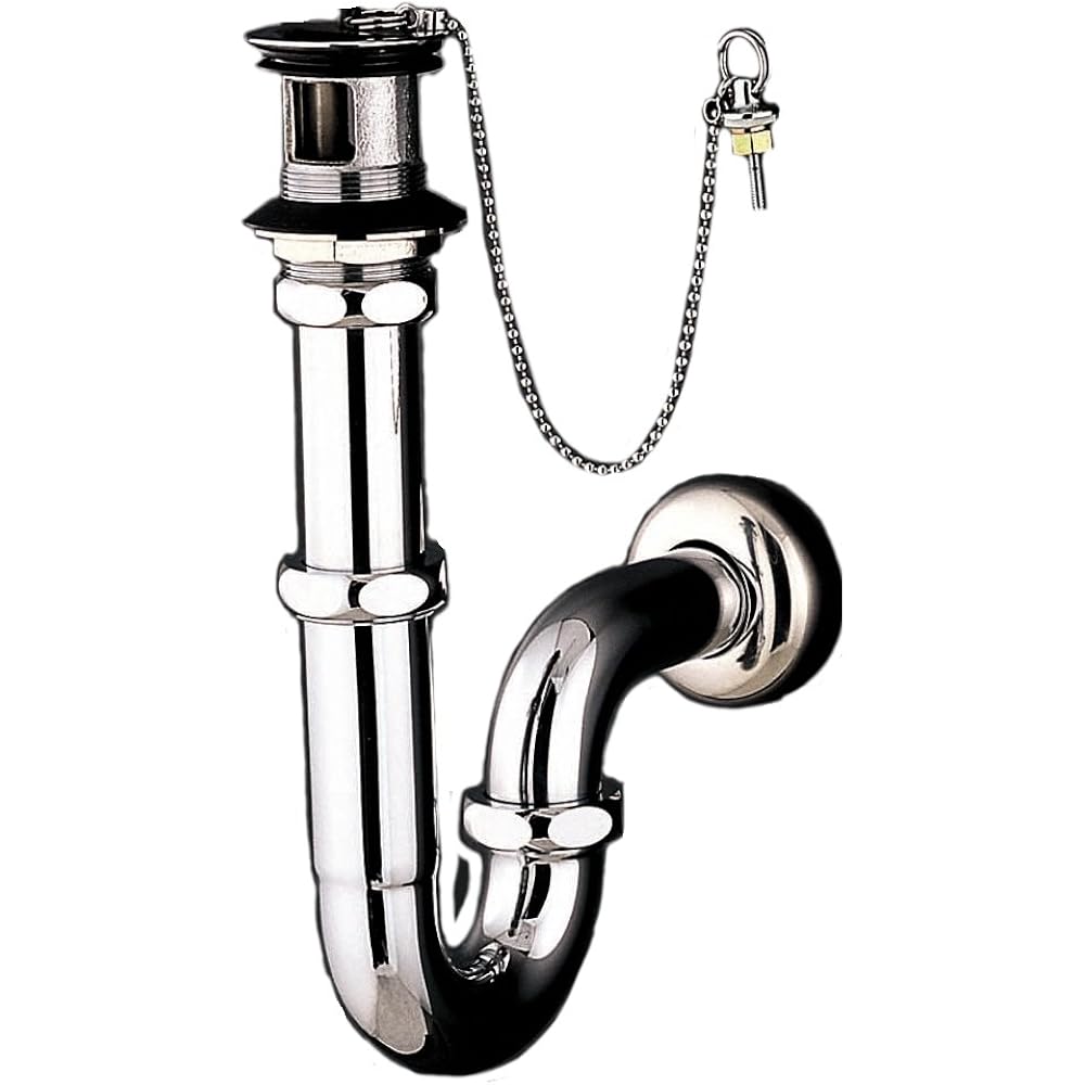 TOTO wall drain bracket (32mm, P trap, rubber stopper) T6P