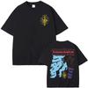 T-shirt Rapper Cactus Jack Graphiques Album UTOPIA T-shirts Unisexe Hip Hop Coton Pur T-shirts Homme Décontracté Surdimensionné T-shirt Streetwear