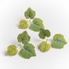 10/20PCS Silk Maple Leaf Wholesale Artificial Plants Wedding Decorative Flowers Wreath Home Garden Decorations Christmas Garland