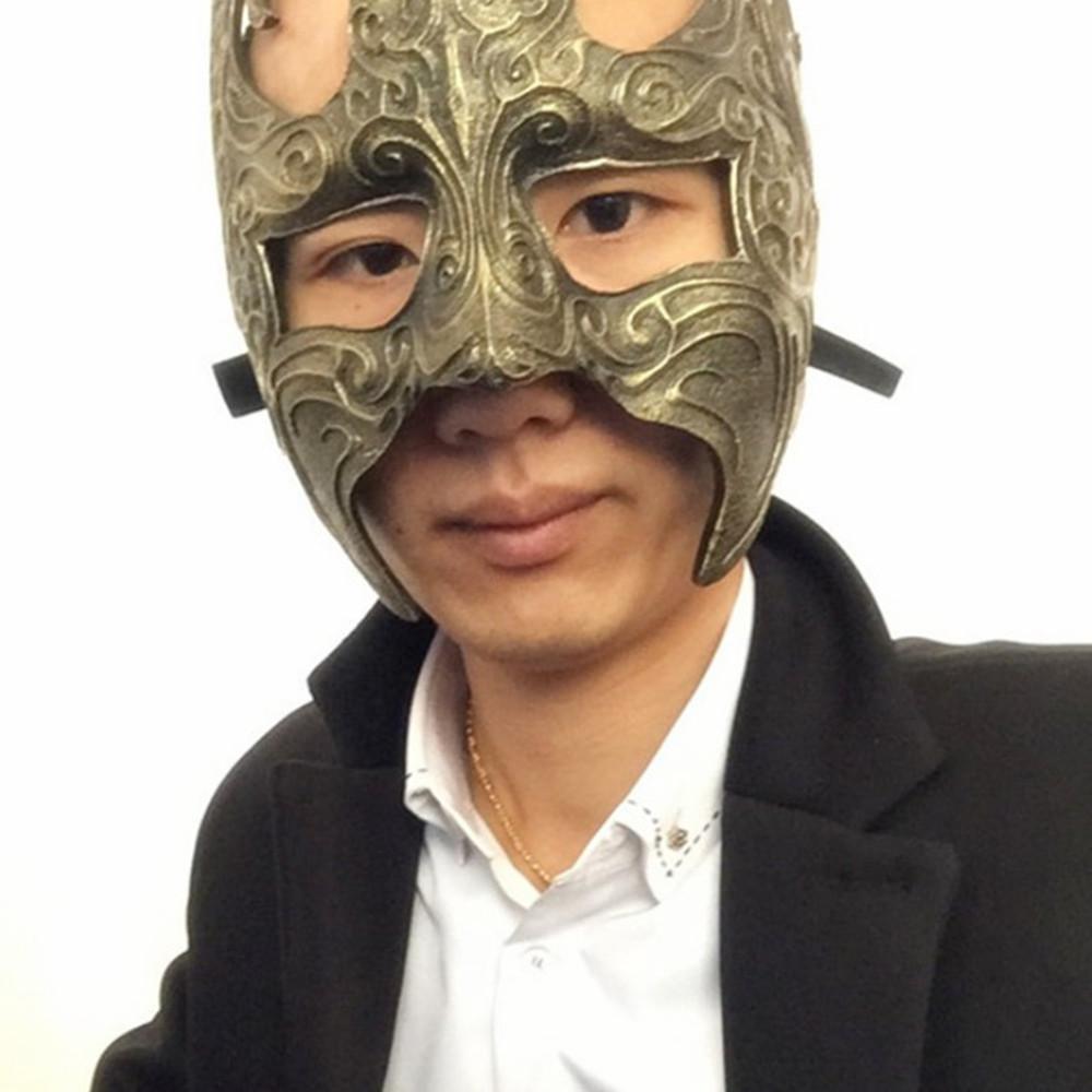 

Adorable Cosplay Mask In Red Copper And Silver For Halloween And Year Round Festivities Copper Mask