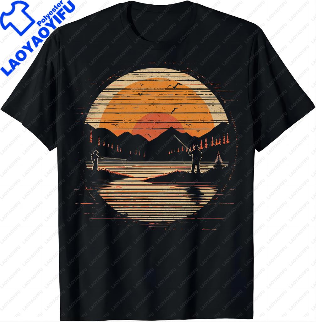 Unisexs Outdoor Activity Tshirt Enjoy Fishing MoUnisext Shirts Unisex Clothing Tops Graphic T Shirts Vintage T Shirt Streetwear