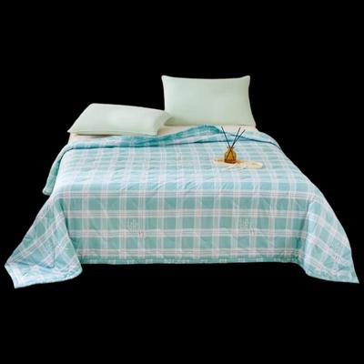 Jieliya Bamboo Rhyme Plaid Summer Quilt