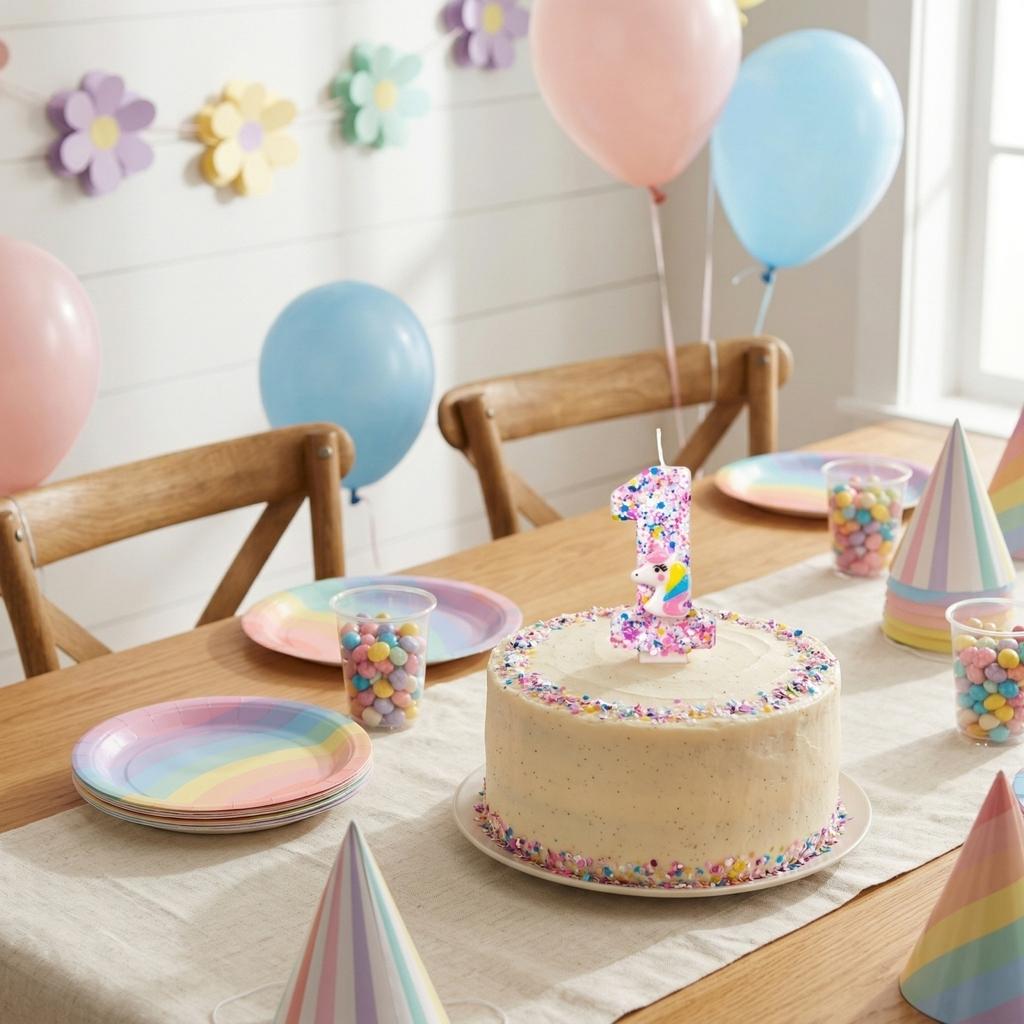 Fashion Cartoon Creative Birthday Candles Party Digital Candles
