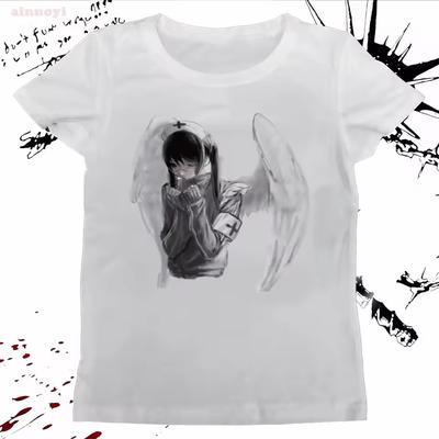 Kawaii Girls Long-sleeve Print Anime Tees Y2k Style Long-sleeve Tops Streetwear Women Harajuku Retro 90s Emo Casual Punk Baby