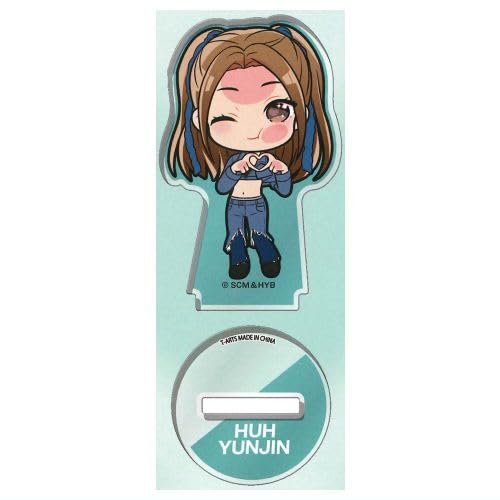 

Деформированная акриловая подставка LE SSERAFIM ANTIFRAGILE Gacha Gacha Capsule Toy Pita! [3.ХА ЮНДЖИН] (один предмет)