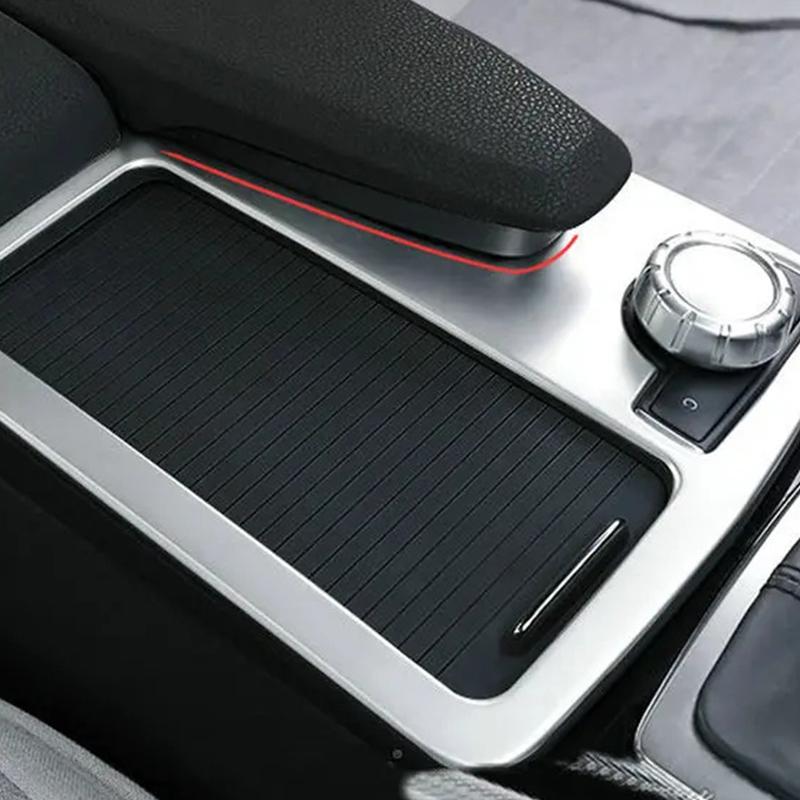 Car Center Console Water Cup Holder Panel Bezel Trim for Mercedes Benz E Class W212 Coupe 2010-11 C Class W204 C180 C200 2009-14