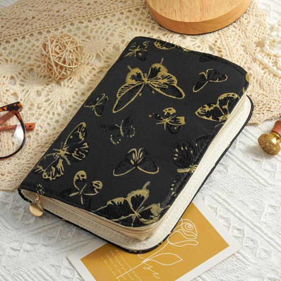 Jewelry Organizer with Zipper And Removable Pages Design Portable Travel Jewelry Bag