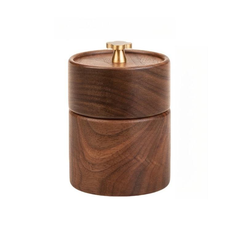 High-end, Retro and Exquisite Solid Wood Dental Floss Box for Home Use Simple and New Style Dental Pick Holder Toothpick Boxes