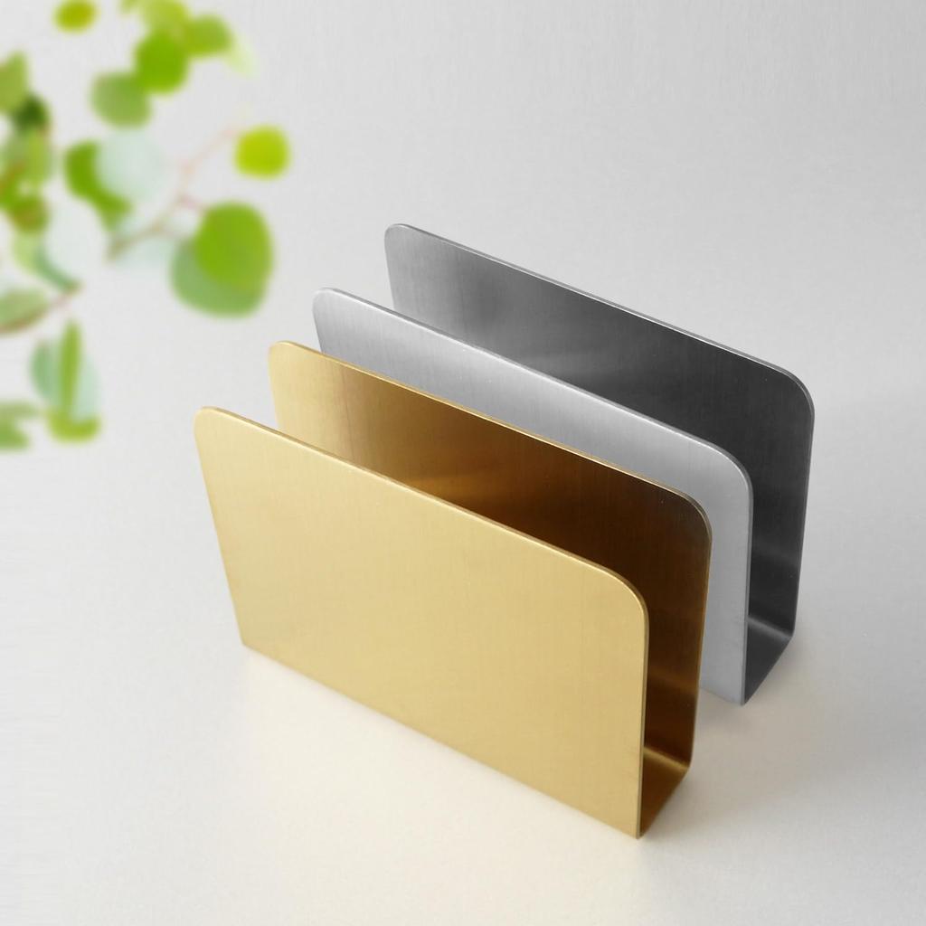 Textileian Menu for Menu Book Gold Stainless Steel Stand, Tabletop, Stylish, Restaurants, Holder, Stand,