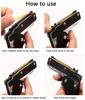 Children'S Simulation Toy Gun Boys Competitive Shooting Boys Gift Stretch Folding Can Be Fired Rubber Band Toy Gun