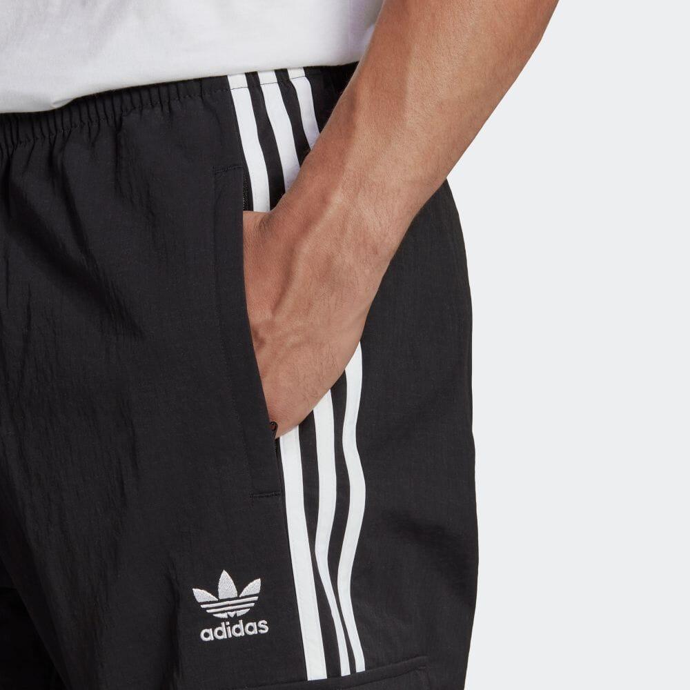 Adidas Adicolor Classics 3-Stripes Cargo Pants Black Men Streetwear HR3364