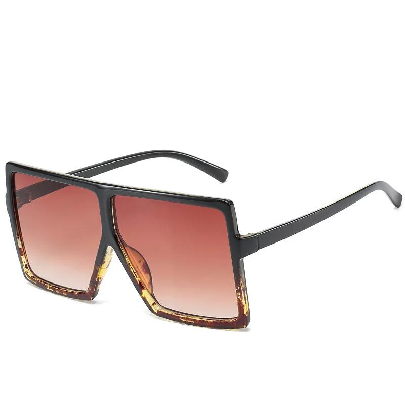 New Sunglasses Square Women Sun Glasses Female Eyewear Eyeglasses Plastic Frame Clear Lens UV400 Shade Fashion Driving
