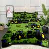 Construction Vehicle Kids' Bedding Set - Plush Quilt Cover 3-piece Set
