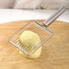 Creative Tomato Slicer Stainless Steel Vegetable Ham Cutter Manual Fruit Kiwi Food Processors Tools Novel Kitchen Accessories