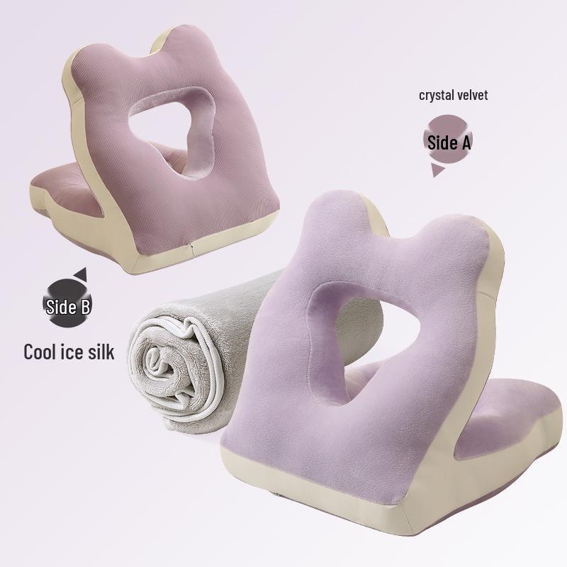 Office Nap Double-Sided Pillow for Desk or Face-Down Sleeping