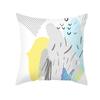 Colorful Abstract Pattern Throw Pillow Cover With Short Plush Print For Living Room Sofa Decoration Cushion Cover Pillow Covers